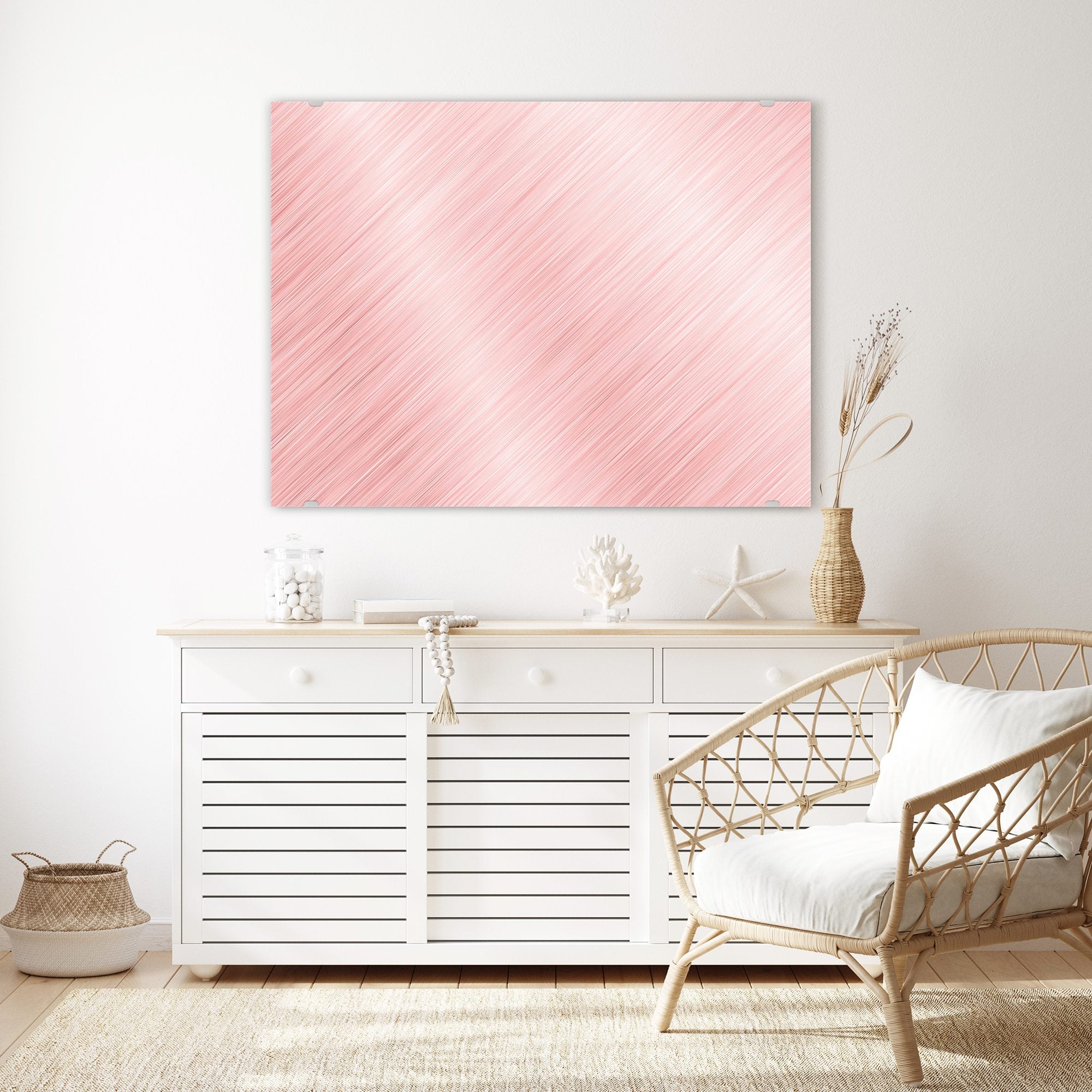 Wandbild - Rosa Hintergrund