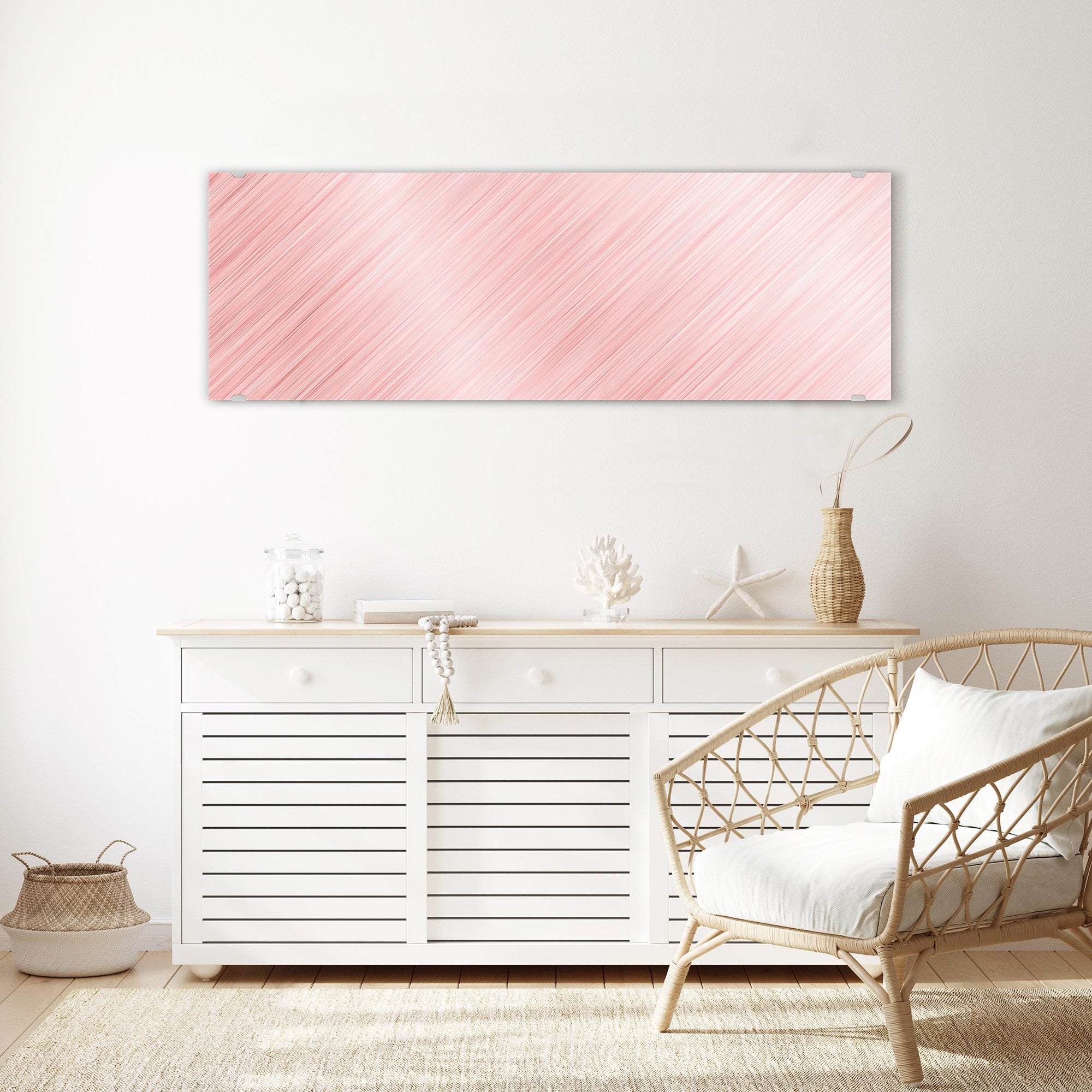 Wandbild - Rosa Hintergrund