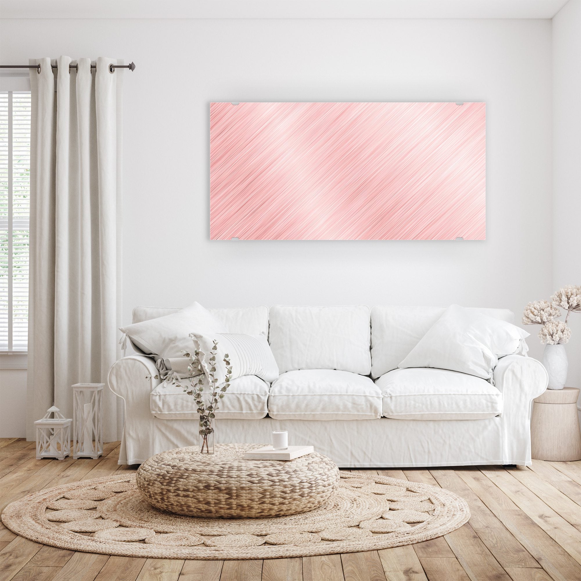 Wandbild - Rosa Hintergrund