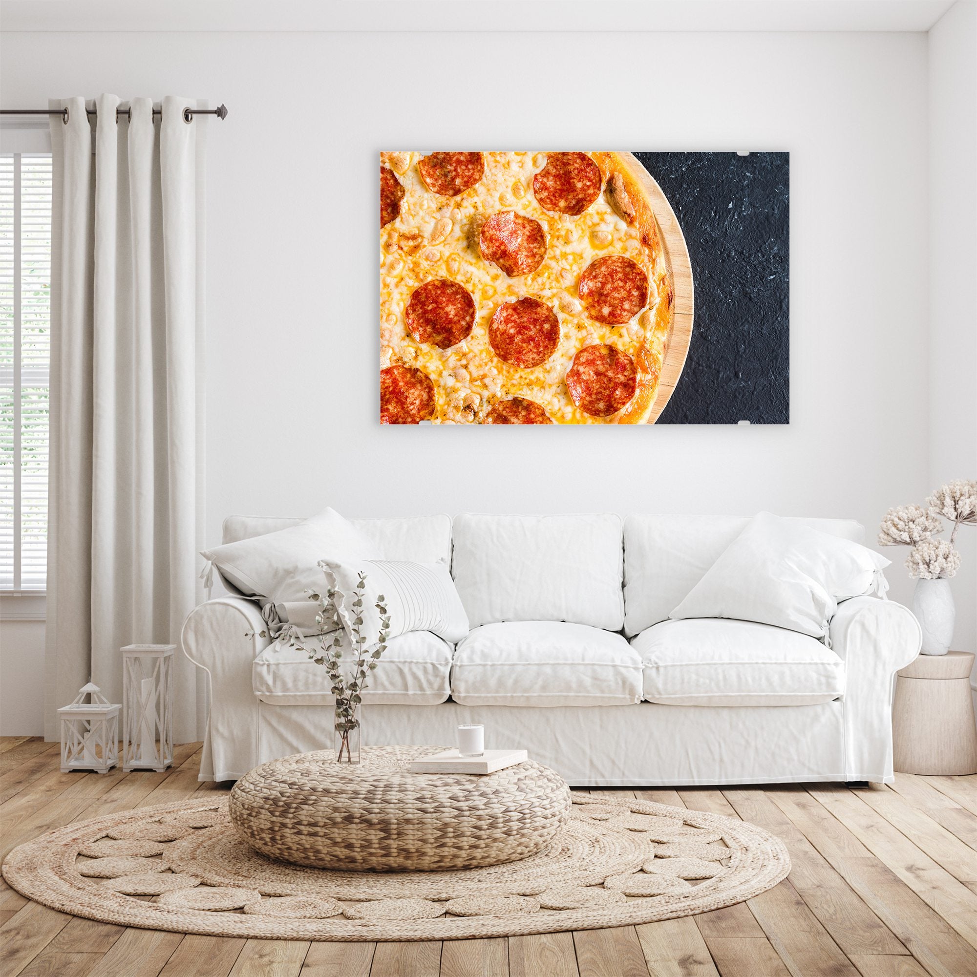 Wandbild - Frische Pizza