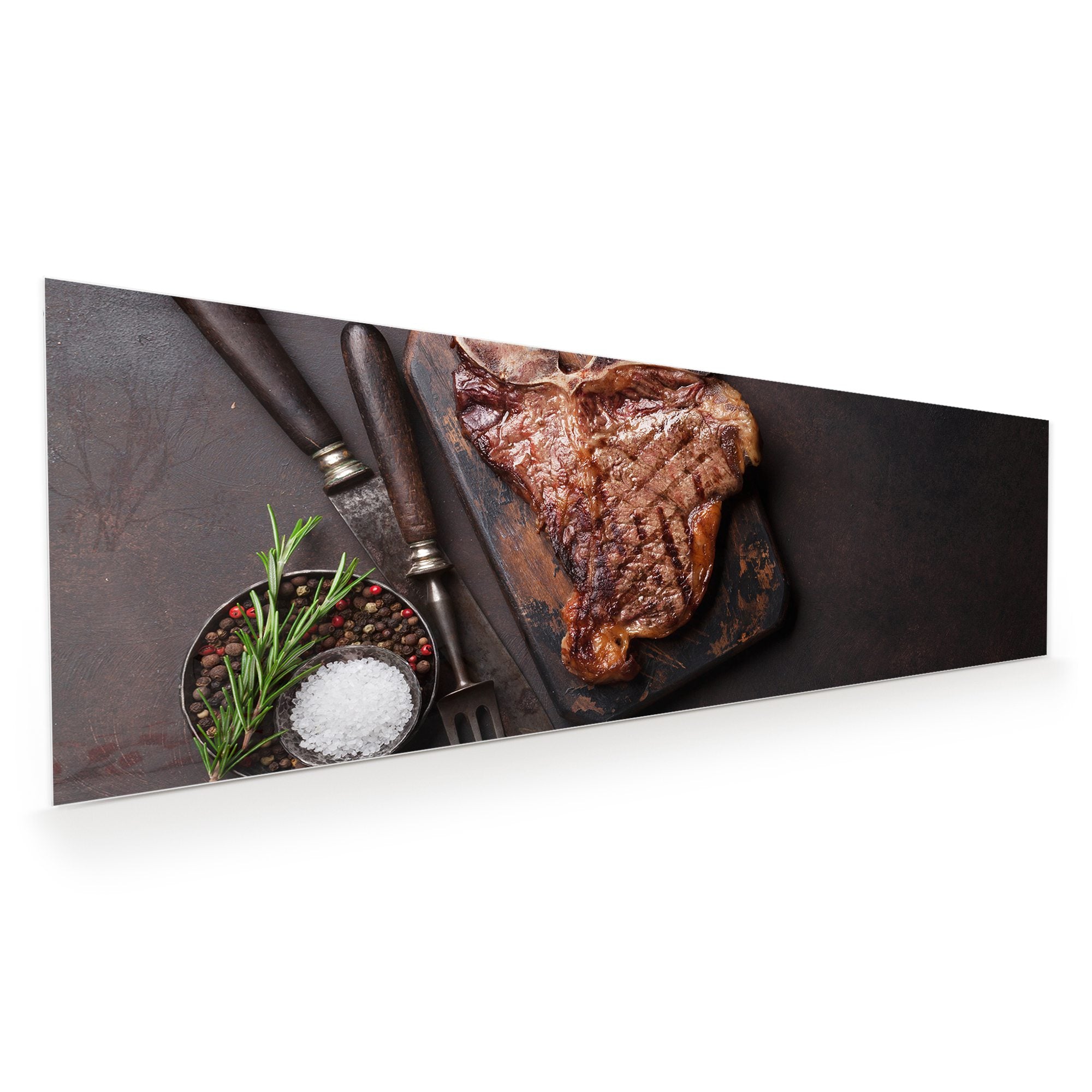 Wandbild - Gegrilltes T-Bone Steak