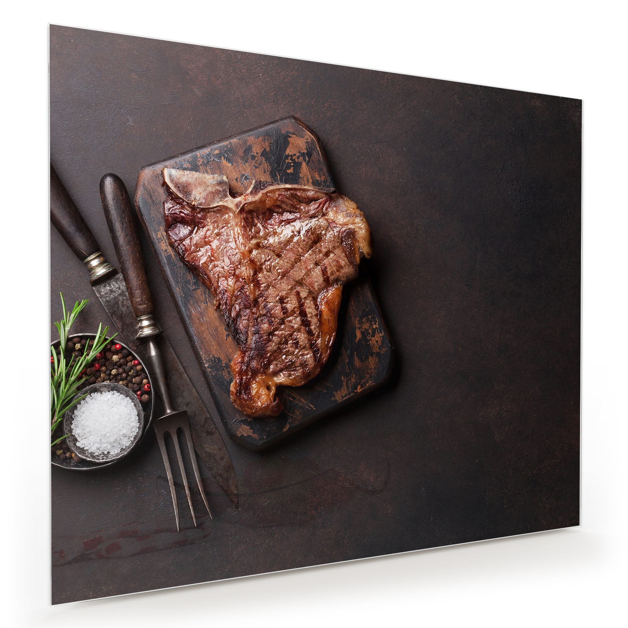 Wandbild - Gegrilltes T-Bone Steak