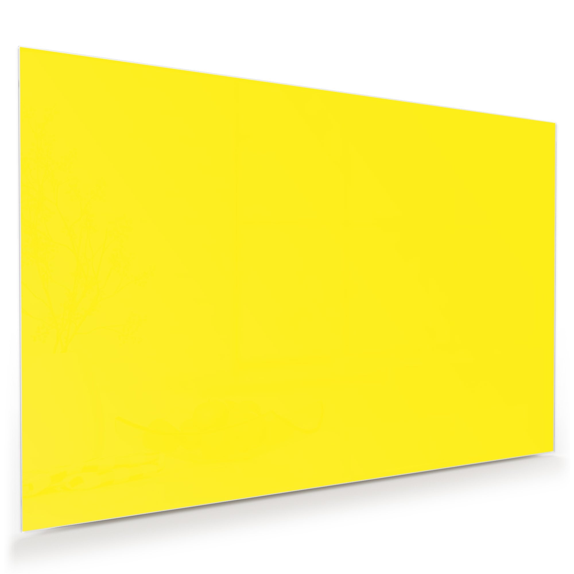 Wandbild - Gelber Hintergrund I