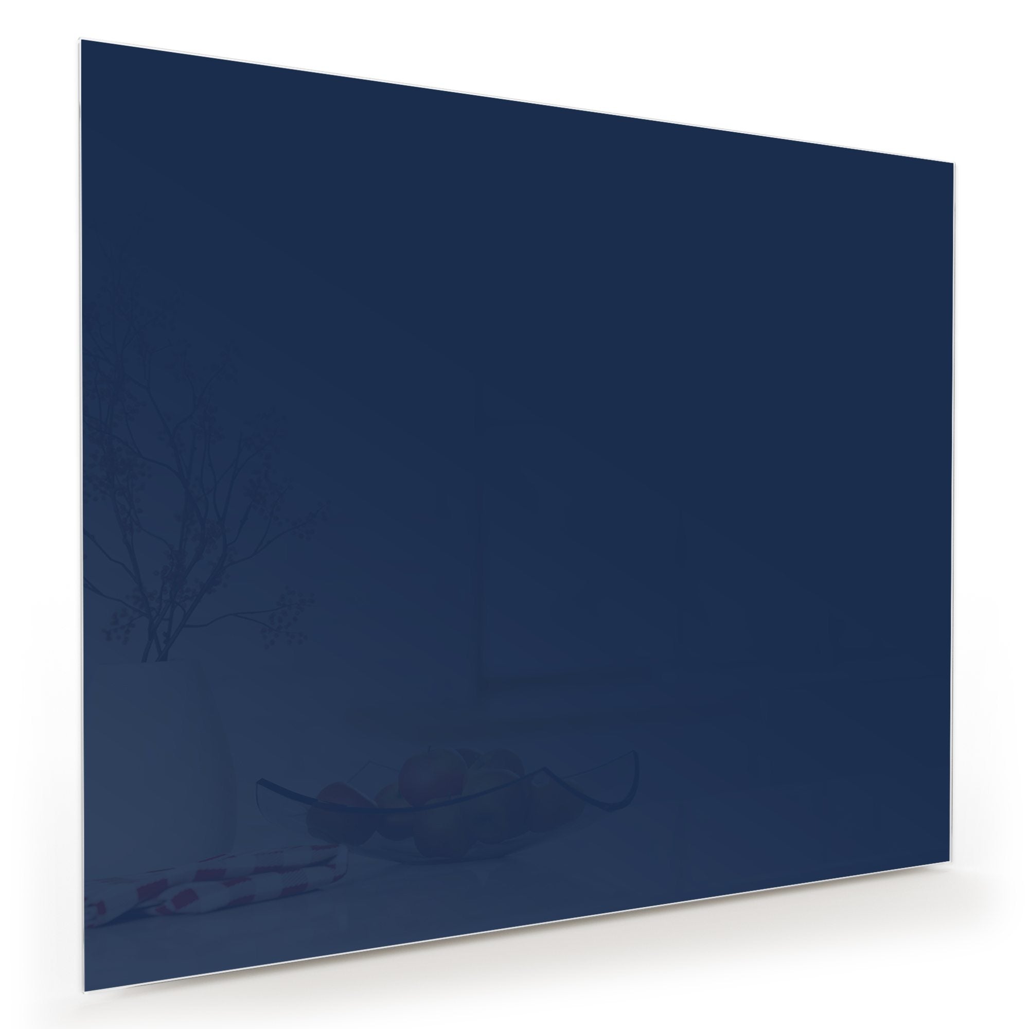 Wandbild - Marineblauer Hintergrund I