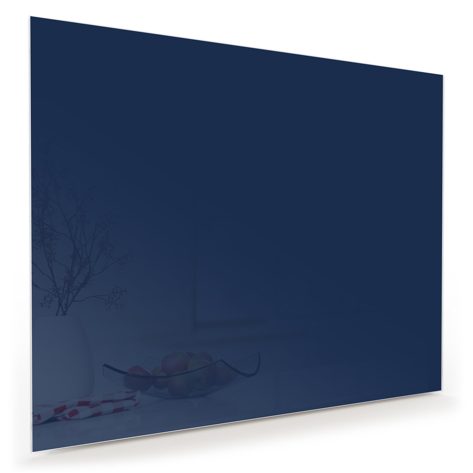 Wandbild - Marineblauer Hintergrund I