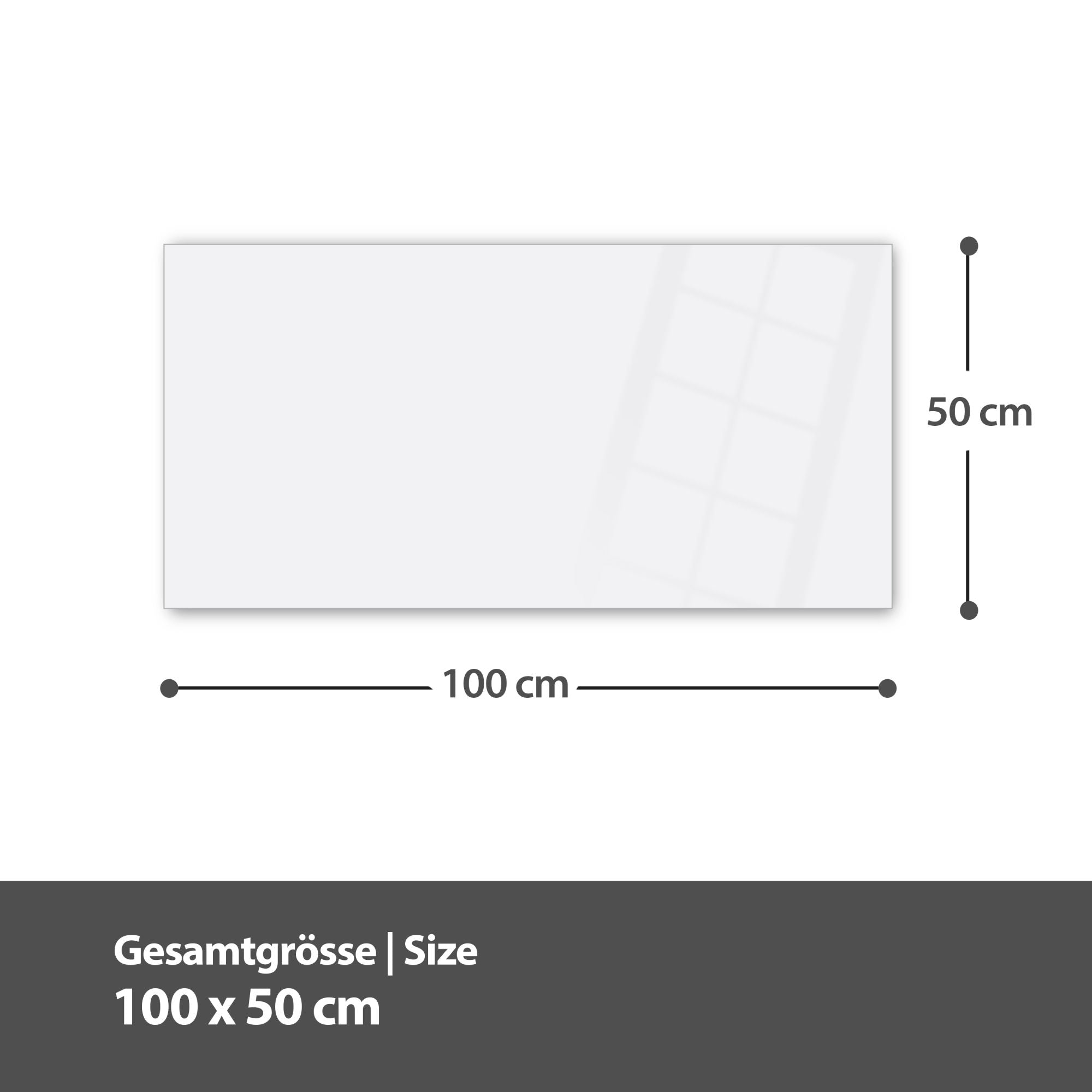 Wandbild - Rostiges Metall