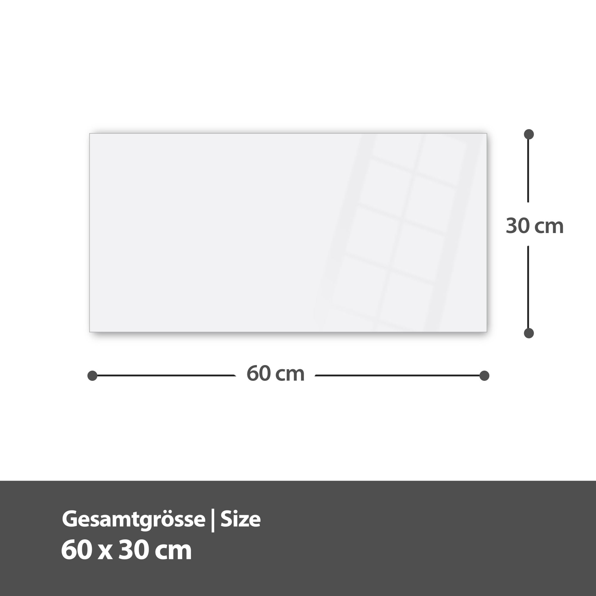 Wandbild - Löffel in Stracciatella Eis