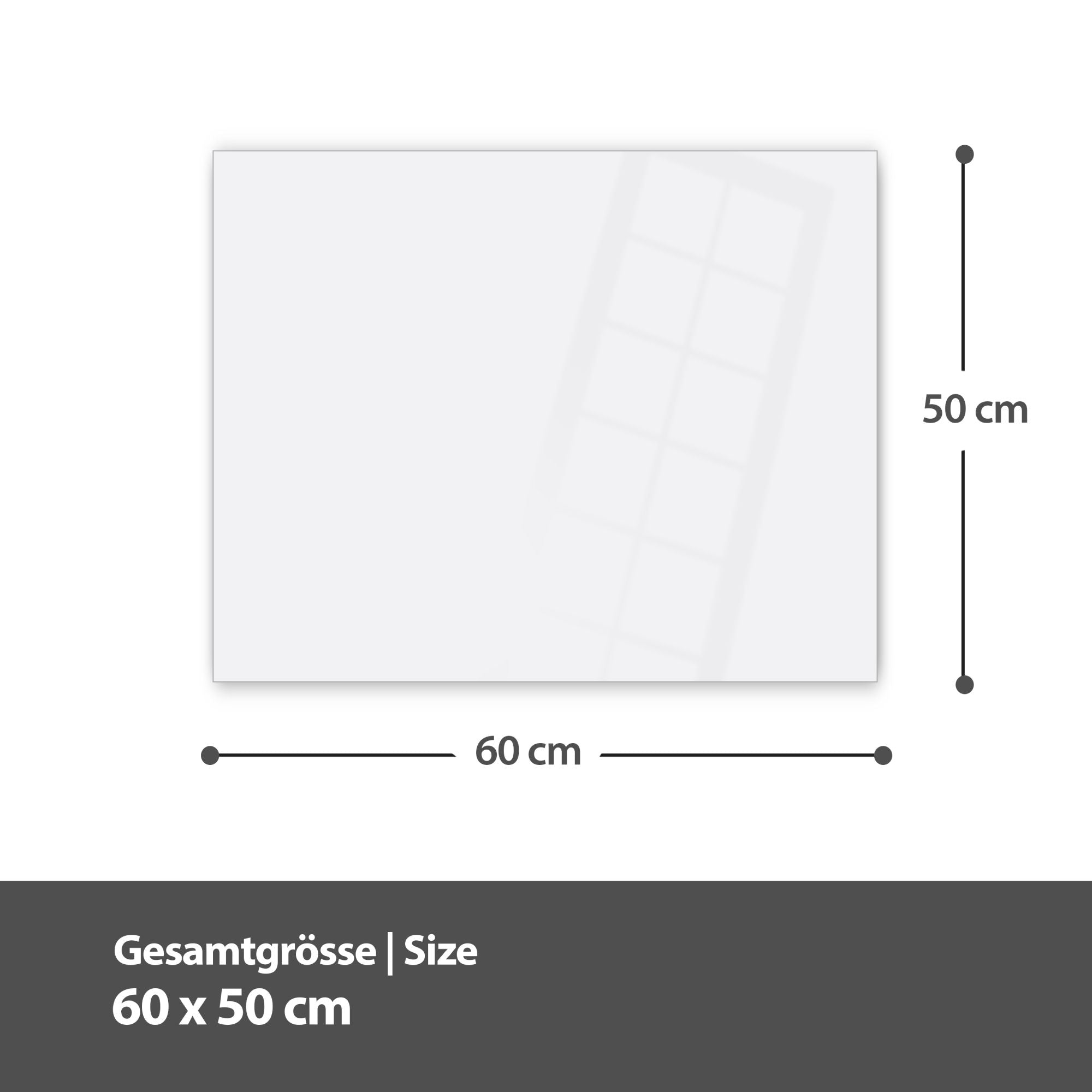 Wandbild - Geometrisches Metallmuster