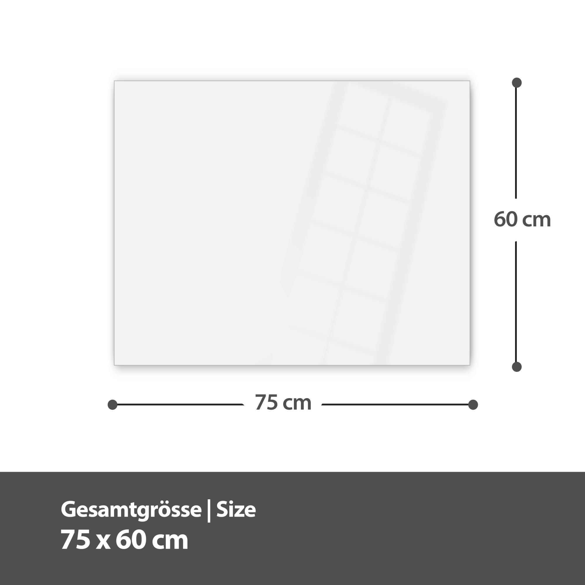 Wandbild - Geometrisches Metallmuster