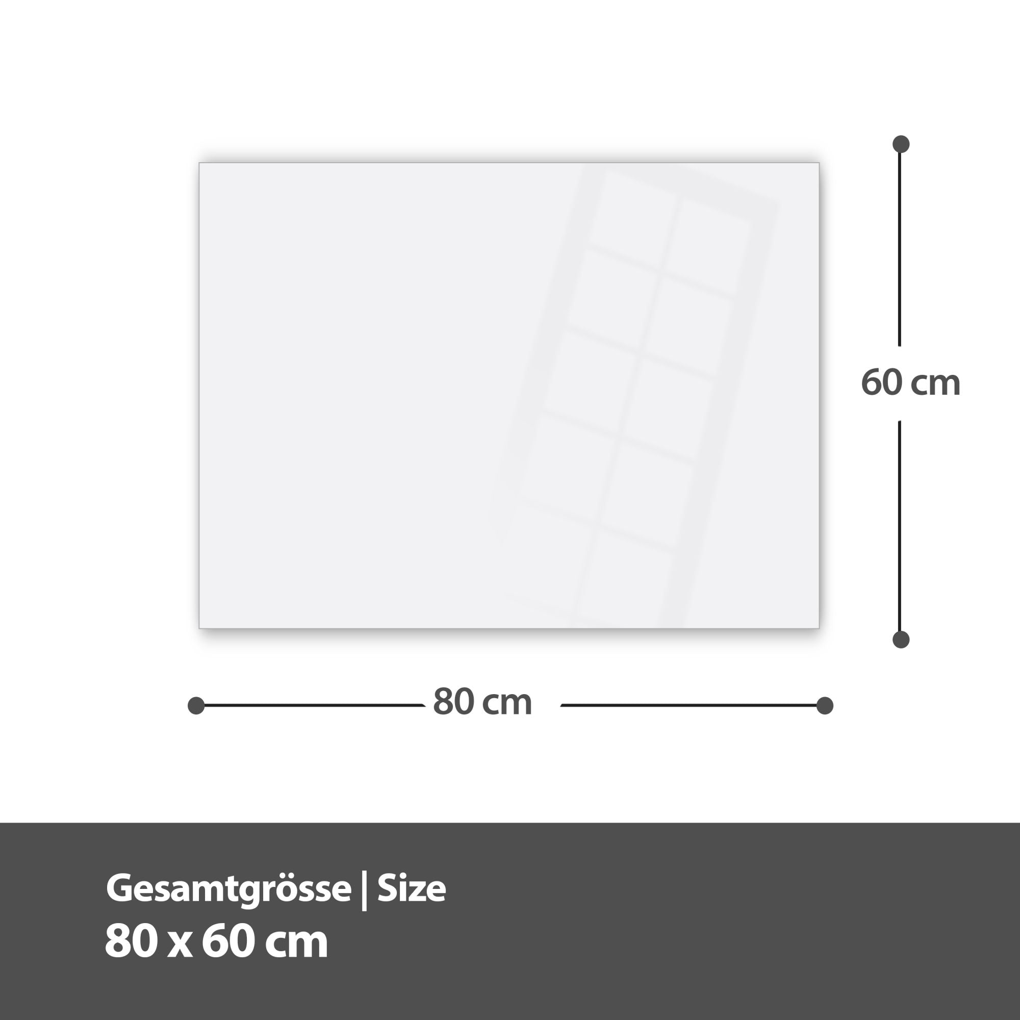 Wandbild - Metalloberfläche farbig